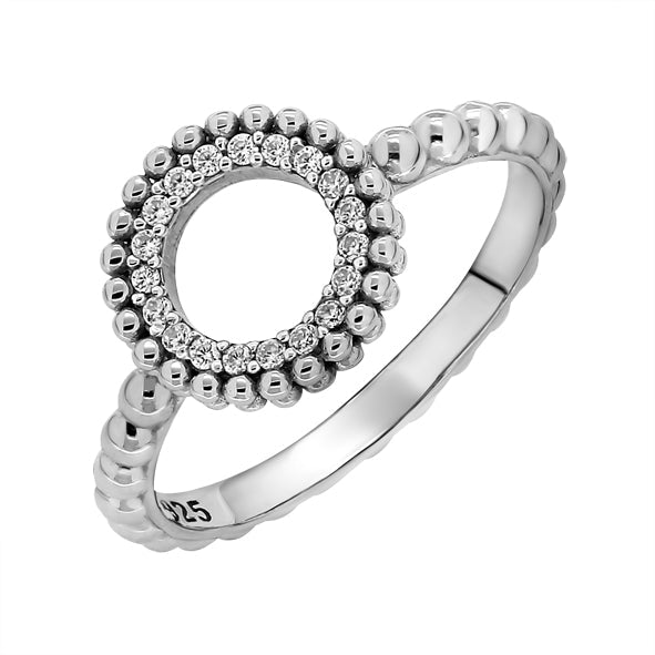 Silberringe für Damen mit Zirkonia