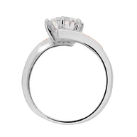 Damenring Silber mit Stein