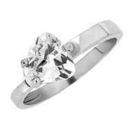 Silberringe für Damen mit Zirkonia