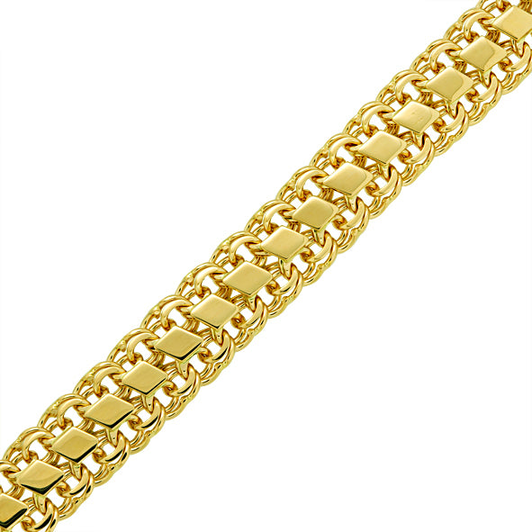 Bracelet  made of gold // handmade