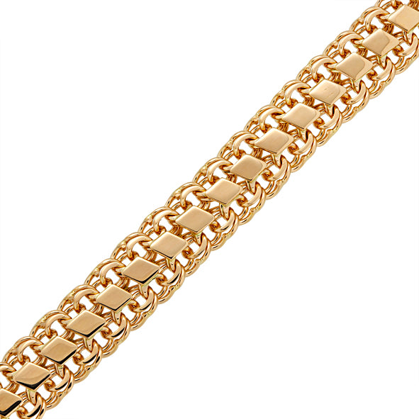 Bracelet  made of gold // handmade