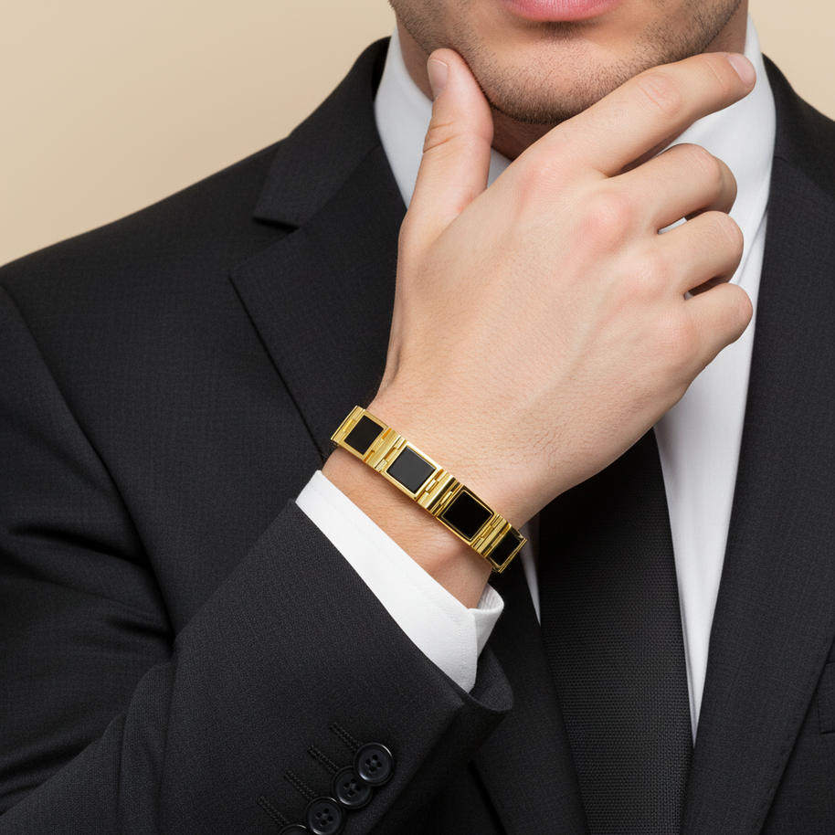 Goldenes Herrenarmband nach Maß anfertigen lassen