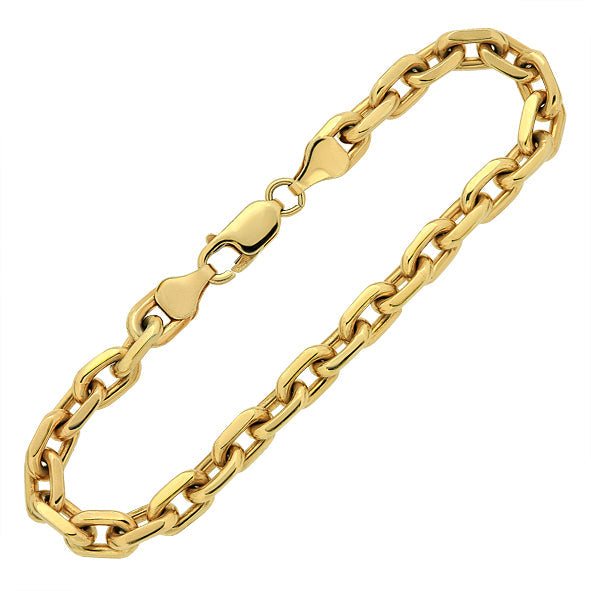 Armband, Ankerkette aus Gold 40g