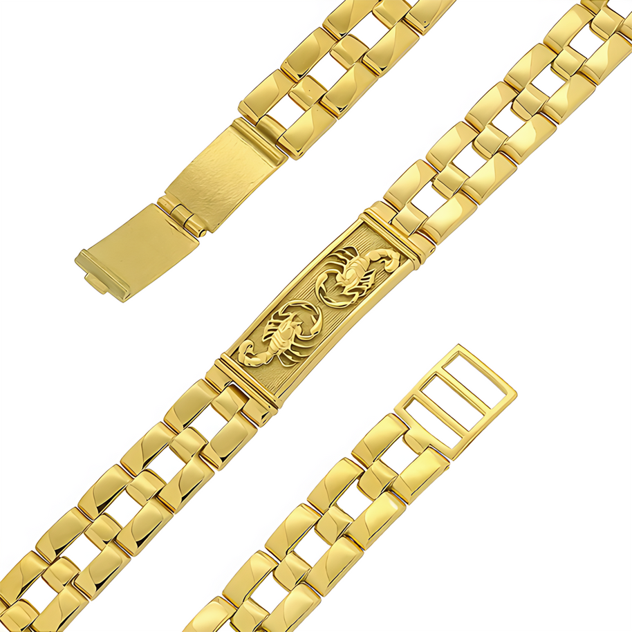 Goldenes Herrenarmband nach Maß anfertigen lassen