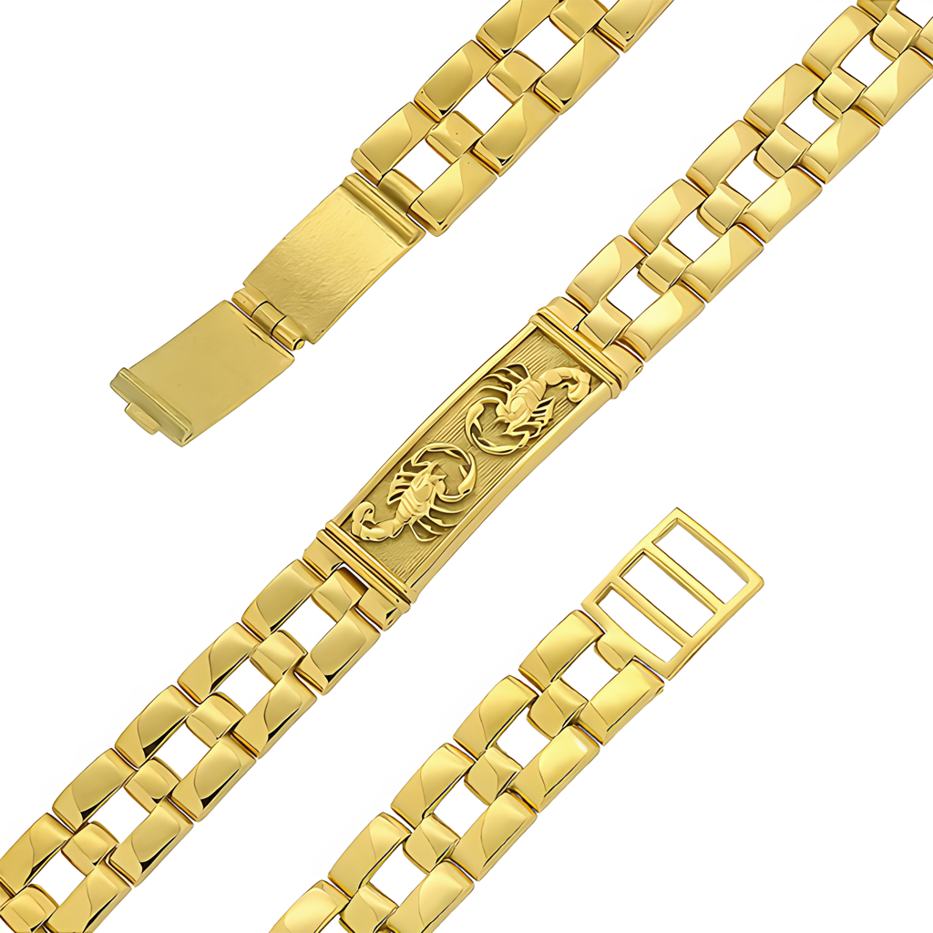 Goldenes Herrenarmband nach Maß anfertigen lassen