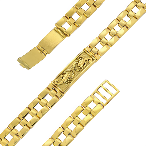 Goldenes Herrenarmband nach Maß anfertigen lassen