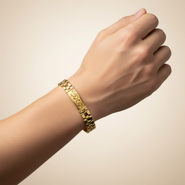 Goldenes Herrenarmband nach Maß anfertigen lassen