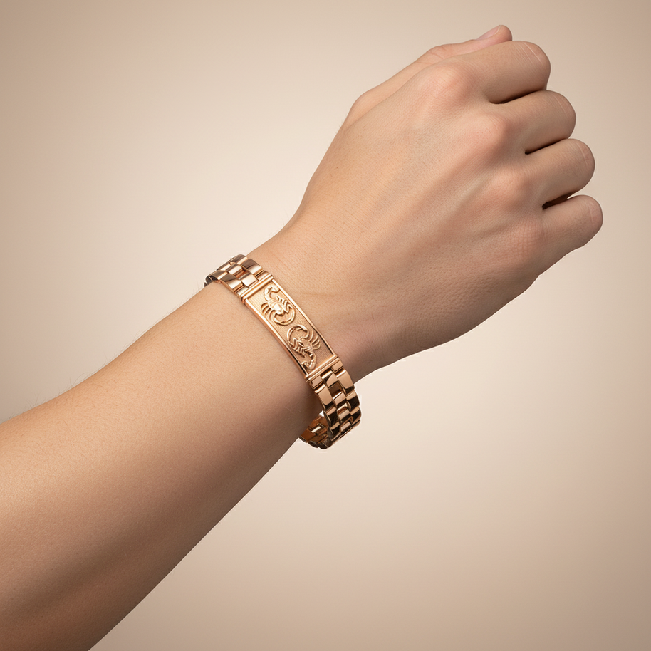 Goldenes Herrenarmband nach Maß anfertigen lassen