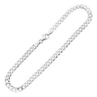 Silver 925 Curb Chain Bracelet