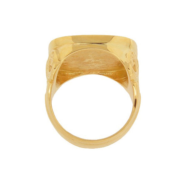 Herrenring Siegelring aus Gold