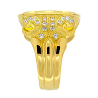 Gold Initial Ring 