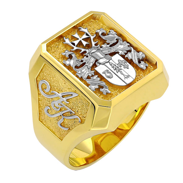 Personalisierter Siegelring für Herren