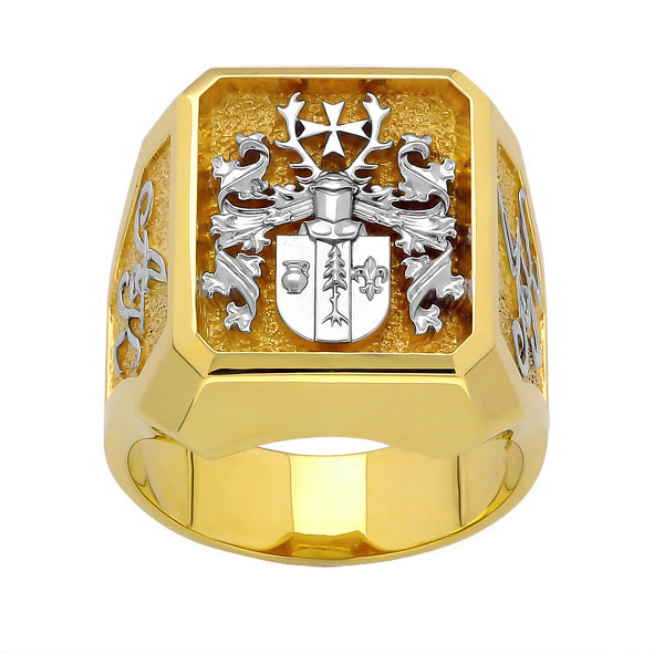 Personalisierter Siegelring für Herren