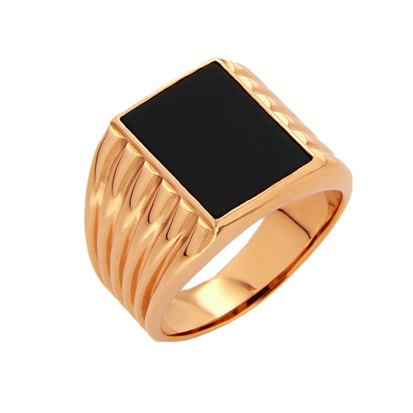 Herrenring aus Gold