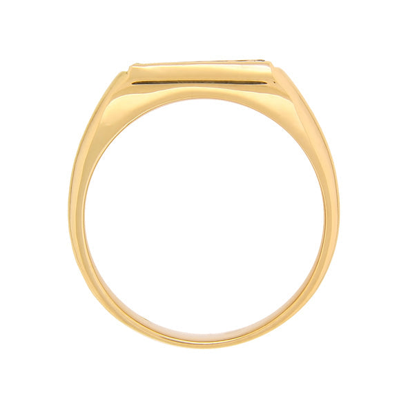 Herrenring aus Gold