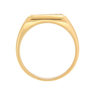 Herrenring aus Gold