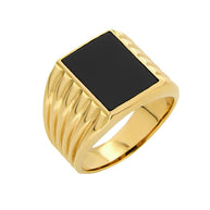 Herrenring aus Gold