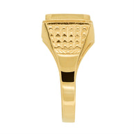 Herrenring aus Gold