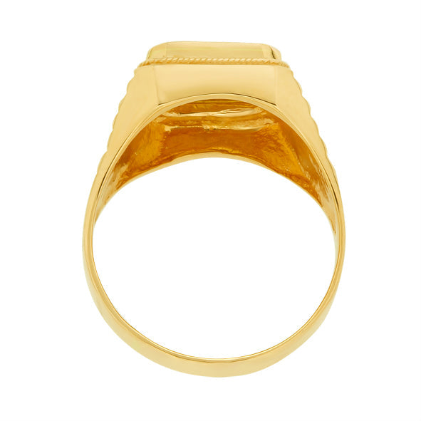 Herrenring aus Gold