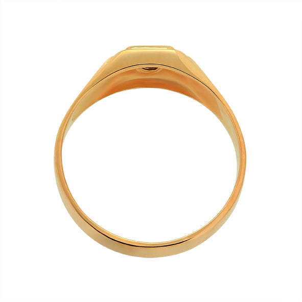 Herrenring Siegelring aus Gold