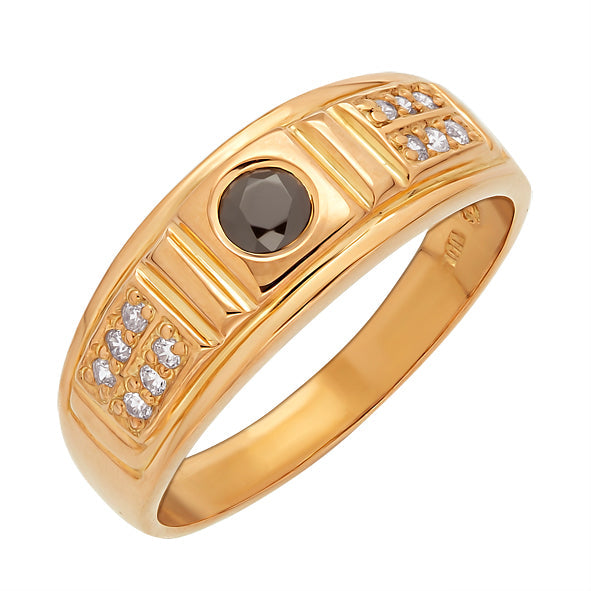Herrenring Siegelring aus Gold