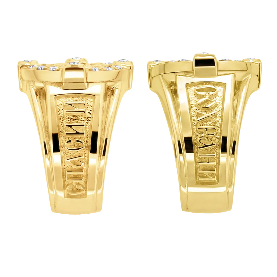 Herren Goldring / Siegelring – individuelle Anfertigung Schutzring aus Gold