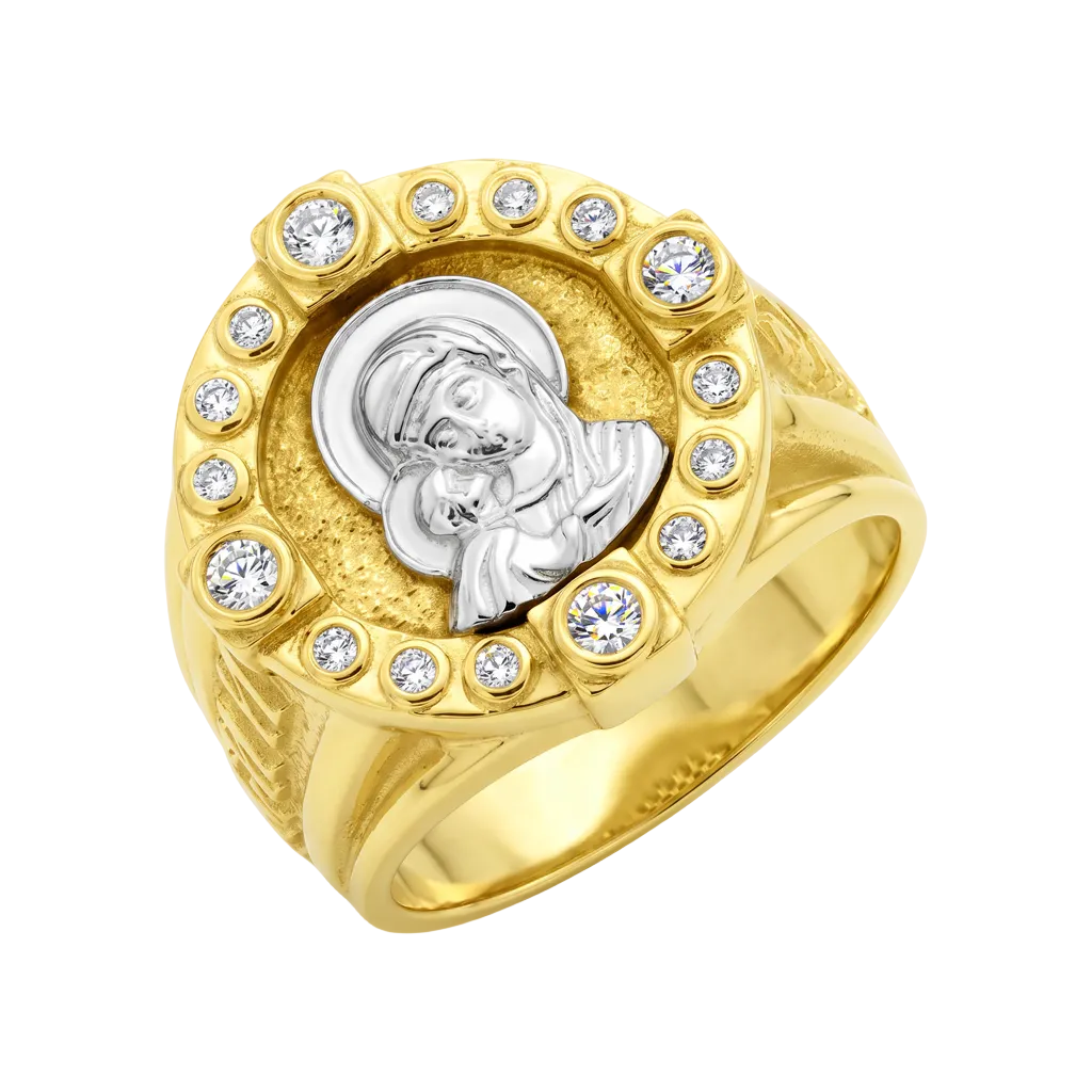 Herren Goldring / Siegelring – individuelle Anfertigung Schutzring aus Gold
