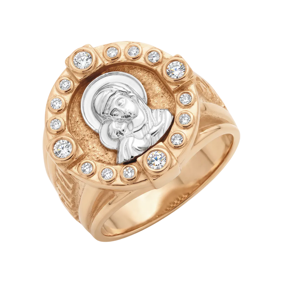 Herren Goldring / Siegelring – individuelle Anfertigung Schutzring aus Gold