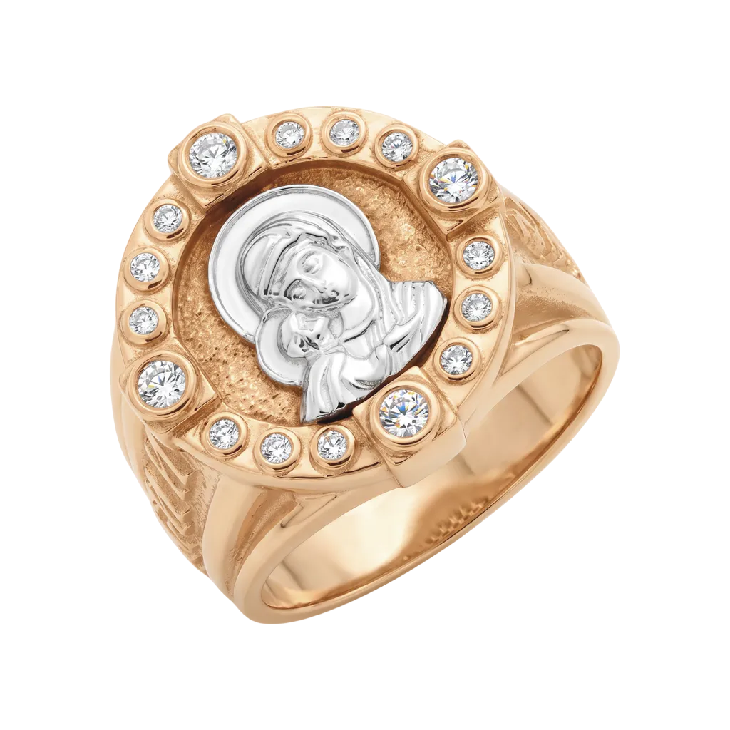 Herren Goldring / Siegelring – individuelle Anfertigung Schutzring aus Gold