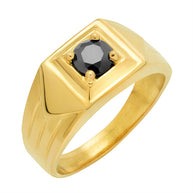 Herrenring Siegelring aus Gold