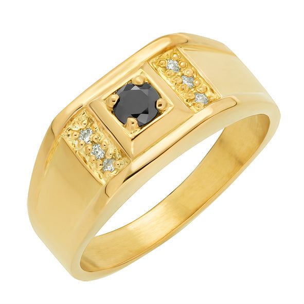 Herrenring Siegelring aus Gold