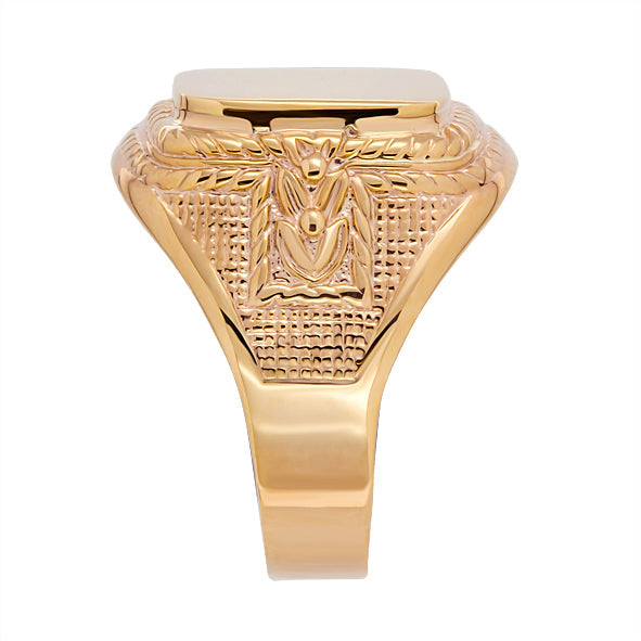 Herrenring Siegelring aus Gold