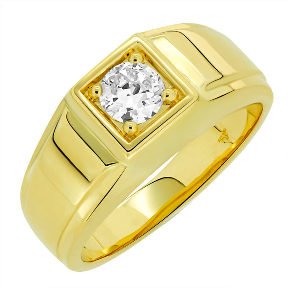 Herrenring Siegelring aus Gold