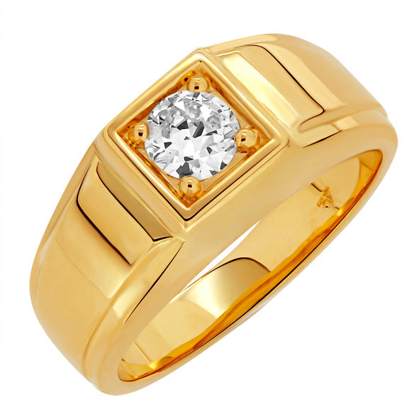 Herrenring Siegelring aus Gold