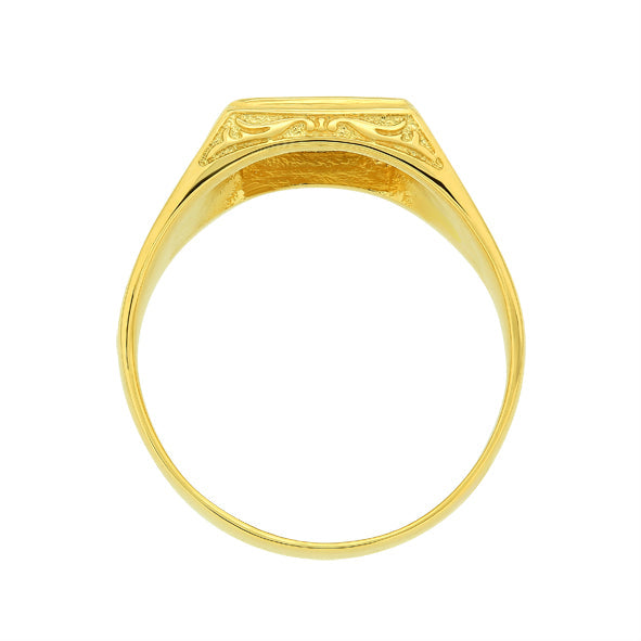 Herrenring Siegelring aus Gold