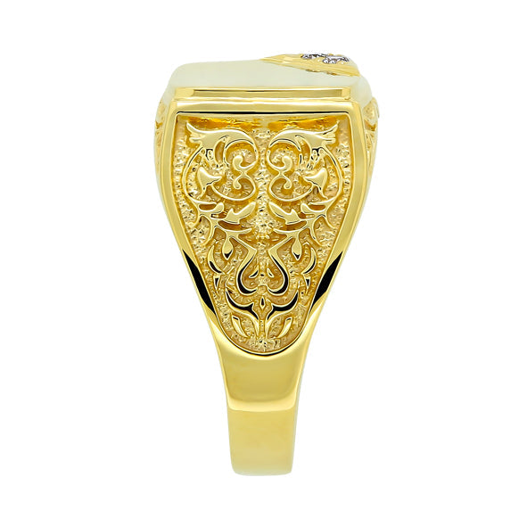 Herrenring Siegelring aus Gold