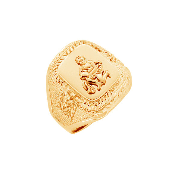 Herrenring Siegelring mit Sternzeichen