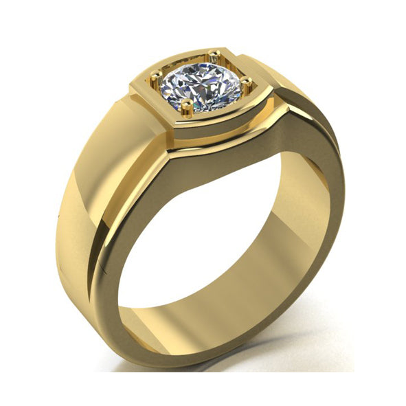 Herrenring Siegelring aus Gold