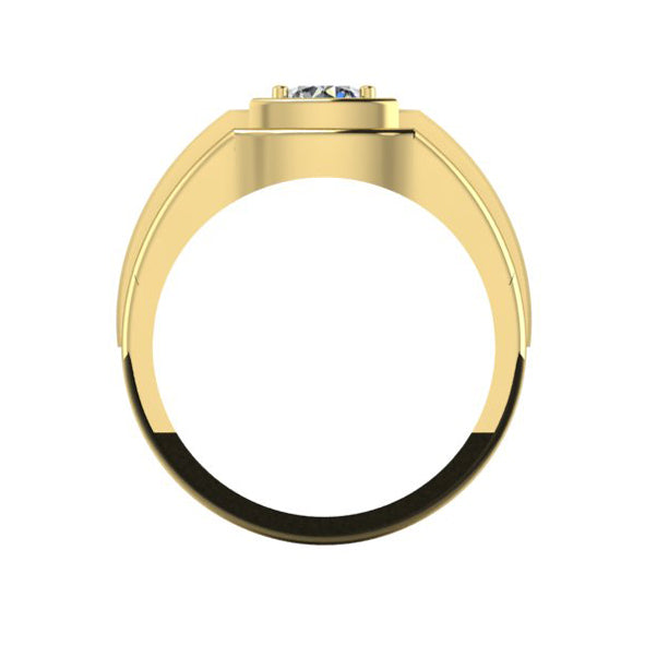 Herrenring Siegelring aus Gold