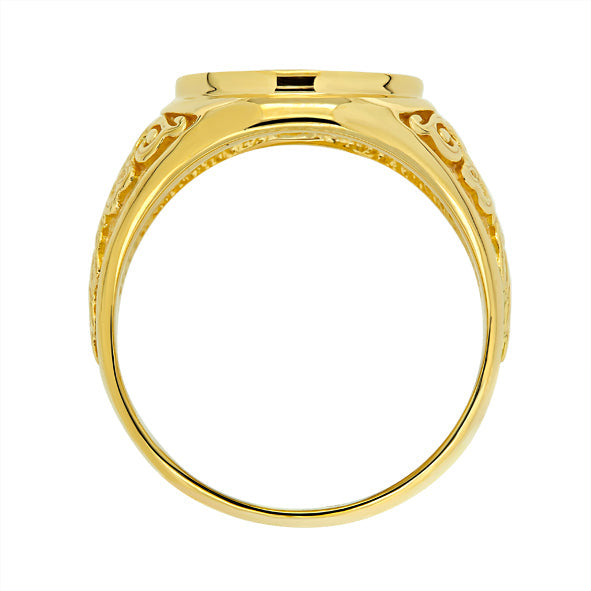 Siegelring, Herrenring aus Gold