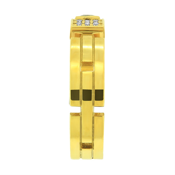 Men's gold ring
