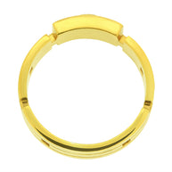 Men's gold ring