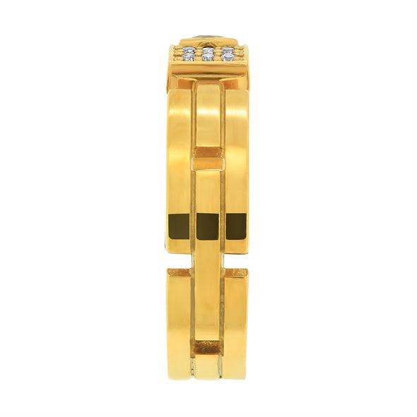 Men's gold ring