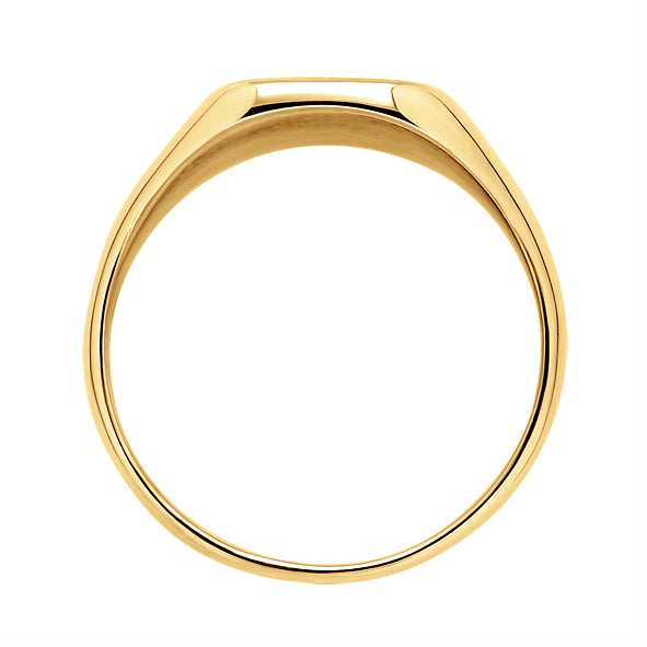 Herren Goldring / Siegelring – individuelle Anfertigung