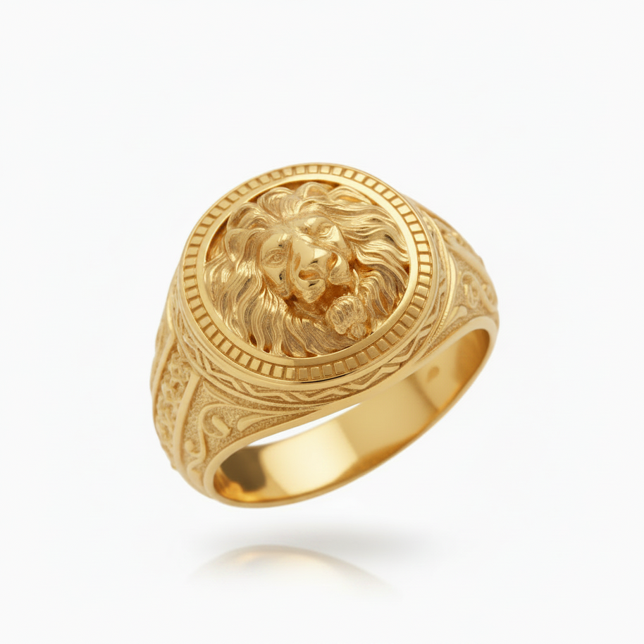 Men's Gold Ring / Signet Ring – Custom-Made
