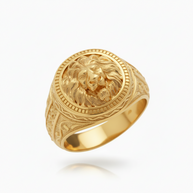Men's Gold Ring / Signet Ring – Custom-Made
