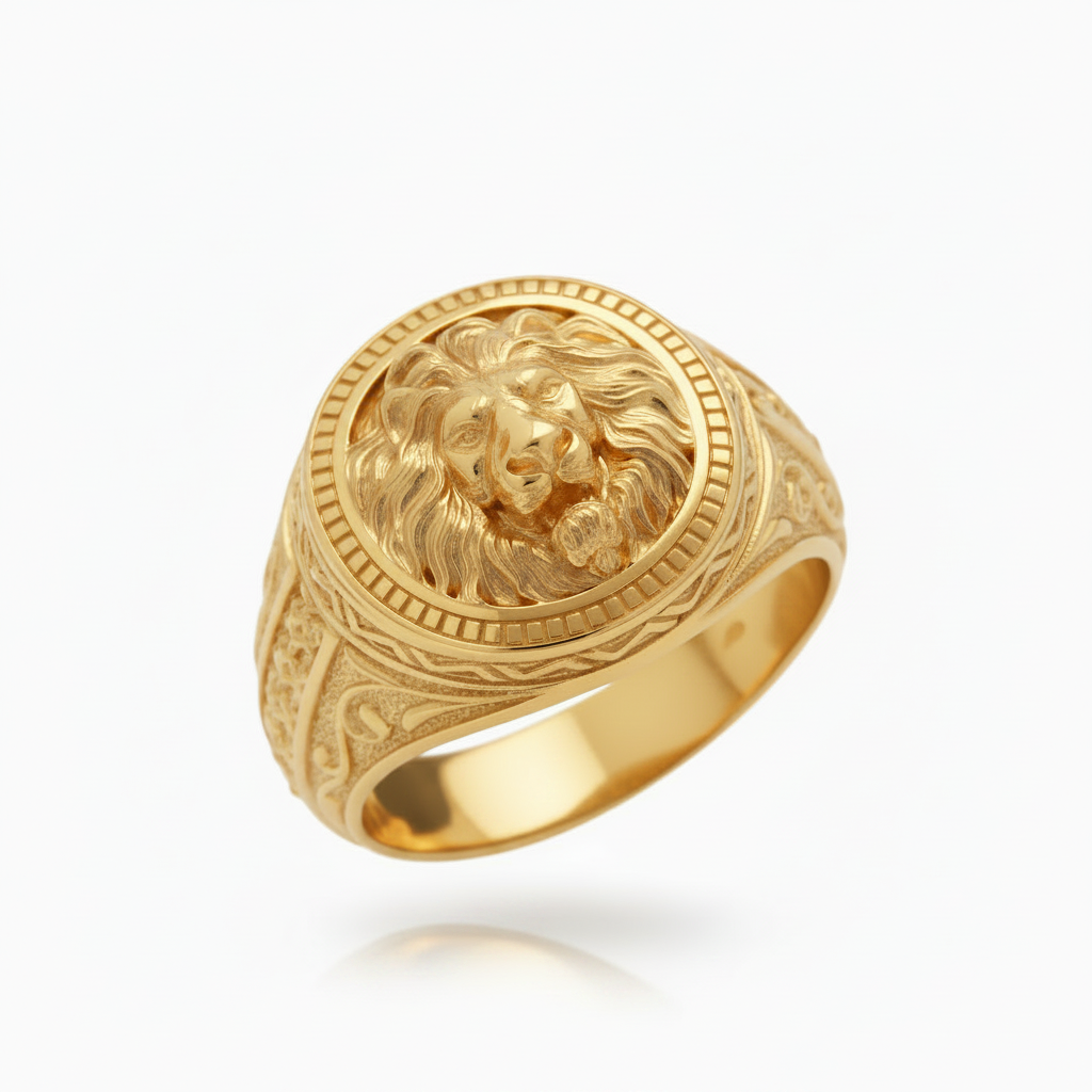 Men's Gold Ring / Signet Ring – Custom-Made