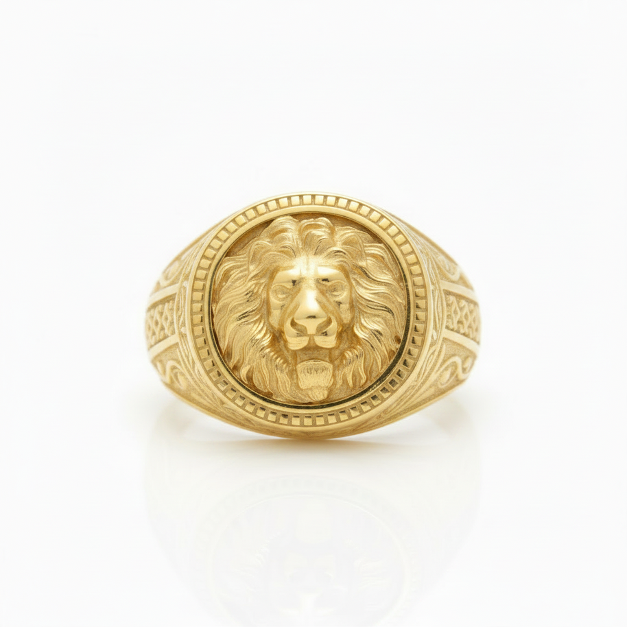 Men's Gold Ring / Signet Ring – Custom-Made