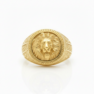 Men's Gold Ring / Signet Ring – Custom-Made