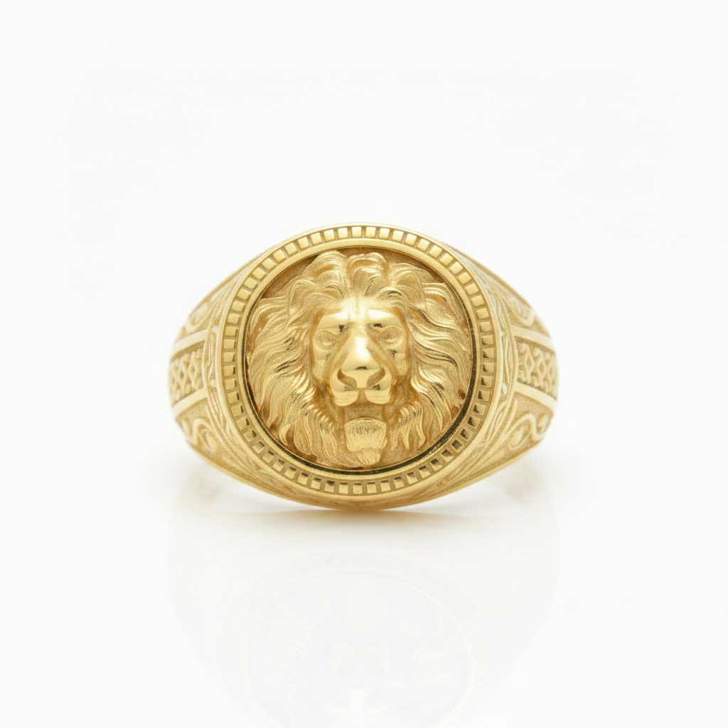 Men's Gold Ring / Signet Ring – Custom-Made
